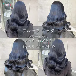 ロング カラー ブリーチなし💗 艶カラー　翔太郎のヘアスタイル