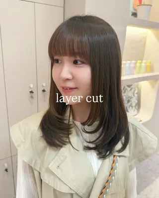 セミロング Marina /表参道のヘアスタイル