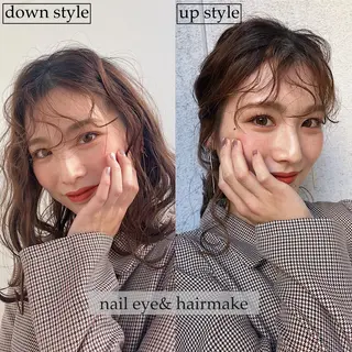 ヘアアレンジ kurogi nanakaのネイルデザイン