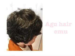 ショート パーマ Aguhair所属・土屋 ゆうこのヘアスタイル
