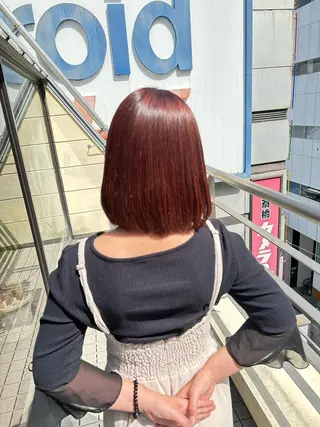 ミディアム Michel by chainon    ミッシェルバイシェノン所属・美髪職人/傷ませない カラー/橋本拓弥のヘアスタイル