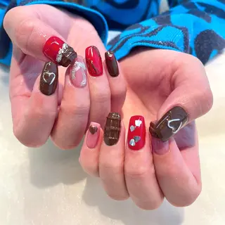 ネイル 新井 ひなののネイルデザイン