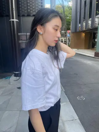 ロング LANVERY所属・うる艶ヘア💐 艶ハイトーン💐彩夏のヘアスタイル