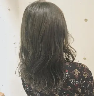 ミディアム カラー パーマ ヘアアレンジ 【ツヤ髪美容師】 ツダケイスケのヘアスタイル