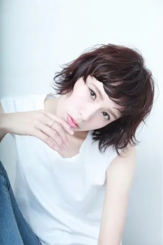 ショート カラー センスをお届けします 大谷将生INFPのヘアスタイル