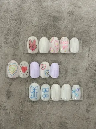 ネイル Nail&Eyelash epa 仙台駅前店所属・さとう のぞみのネイルデザイン