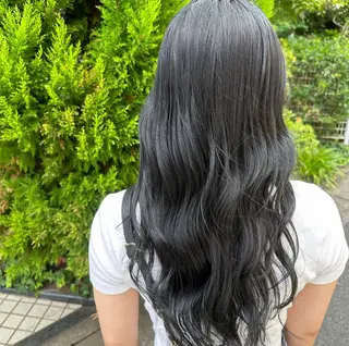 ロング カラー 縮毛矯正／ダブル カラー／はづき☘️のヘアスタイル