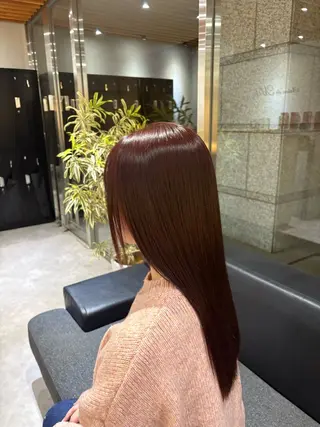 カラー 🌿レイヤー/暖色/ 艶カラー/Rukiのヘアスタイル