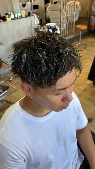 パーマ メンズ メンズカットパーマ /岐阜/yudaiのヘアスタイル