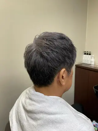 ショート メンズ JOY BOX所属・坪田 龍樹のヘアスタイル