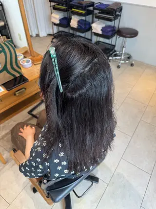 セミロング パーマ 過去一の柔髪ヘア 🌿IVYjoureのヘアスタイル