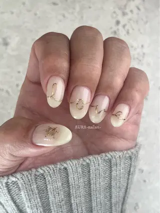 ネイル AURA nailartのネイルデザイン