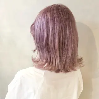 ミディアム 🤍髪質改善➕透明感 カラー🤍川上葵のヘアスタイル