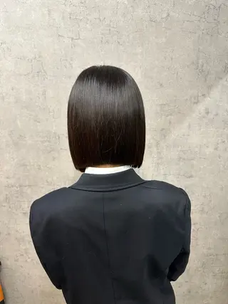 ミディアム 町田/透け感/透明感 Shibuのヘアスタイル