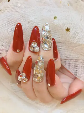 ネイル 長さだし専門店 M2　rikaのネイルデザイン