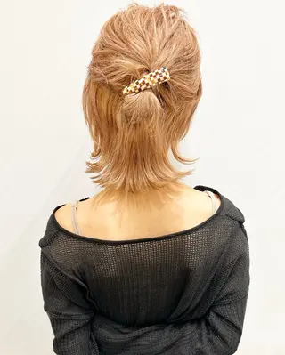 カラー 榊 桜のヘアスタイル