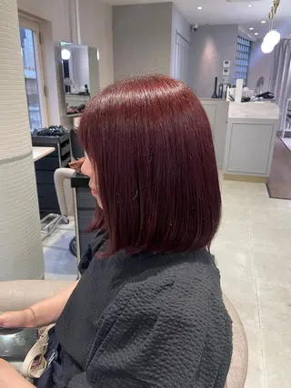 ミディアム カラー HARUKA韓国ヘア /Luana梅田のヘアスタイル