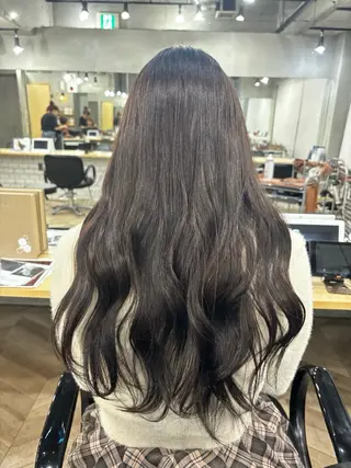 ロング カラー ANGELICA ゆづのヘアスタイル