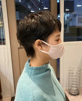 ショート カラー RECORD所属・RECORD sakuraのヘアスタイル