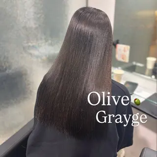 ロング Yuzu️🫧/艶 ハイトーン/韓国ヘアのヘアスタイル