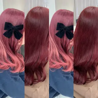 ロング まろっと艶感ブラウン ベージュ🤍まなかのヘアスタイル