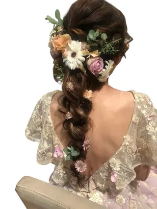 ヘアアレンジ 若井 春実のヘアスタイル