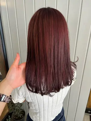 セミロング anon所属・田中 結月のヘアスタイル