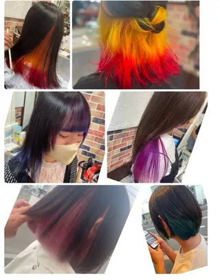 カラー hair salonyuri所属・ヘアサロンユリ もりたきょうこのヘアスタイル