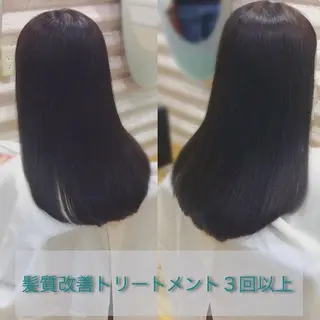 ロング カラー 『艶髪』で印象が激変 ！髪質改善専門KONのヘアスタイル