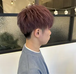 ショート カラー メンズ 大田黒 零生のヘアスタイル