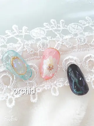 ネイル orchid ♡オーキッドのネイルデザイン