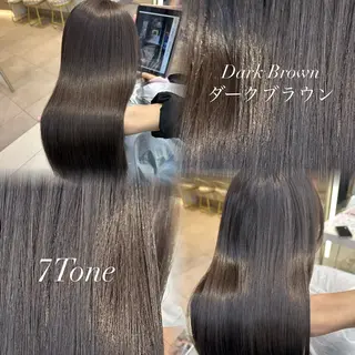 よねけん/美髪/艶髪 𝗰𝗼𝗹𝗼𝗿のヘアスタイル