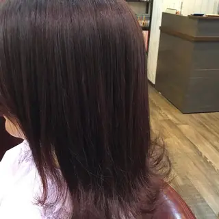 ミディアム カラー embrace エンブレイスのヘアスタイル