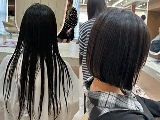 ショート 山田勇真 ボブ/縮毛矯正/金山のヘアスタイル