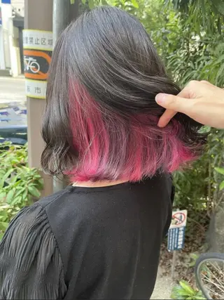カラー 艶髪🥣透明感カラー 🫧前田奈津実のヘアスタイル