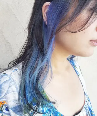 セミロング カラー Aｎ Hair 所属・しらはま ようこのヘアスタイル