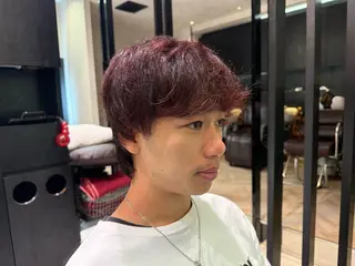 ショート メンズ 岡田 匡史のヘアスタイル