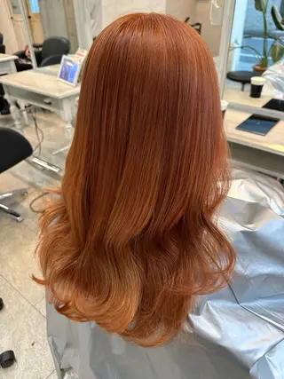 ロング カラー 女性に人気♪ はやしほのかのヘアスタイル