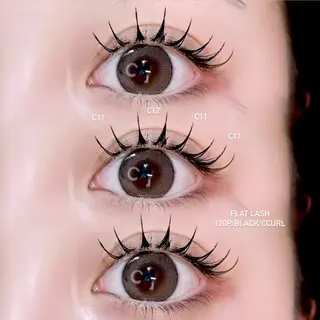 マツエク・マツパ LILY立川🎀 RINKAのマツエク・マツパデザイン