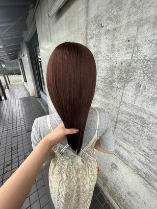 セミロング alu所属・alu yuinaのヘアスタイル