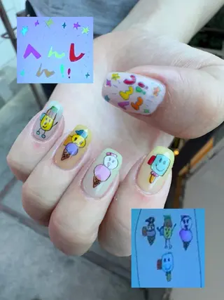 ネイル .unff所属・前山 亜耶のネイルデザイン