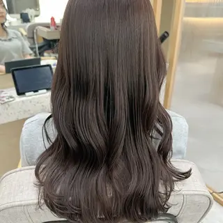 セミロング カラー 🌜韓国/艶髪/縮毛 /kokoro🌛のヘアスタイル