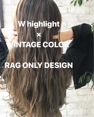 カラー RAG副店長伊藤 真規のヘアスタイル
