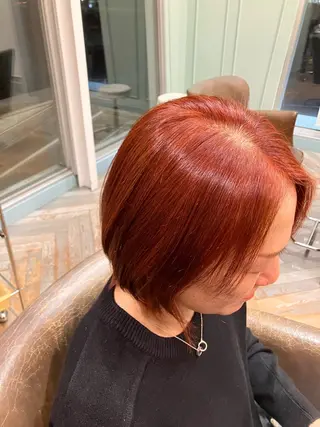 カラー 森田 妃香のヘアスタイル