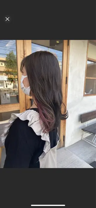 ロング カラー momoka 女性限定のヘアスタイル