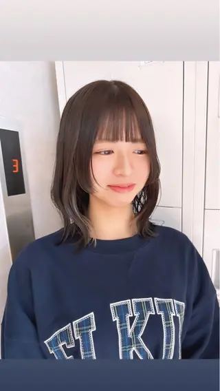 ショート カラー 加藤 利基のヘアスタイル