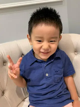 メンズ キッズ 🦖鶴岡香純🦖 育休中のヘアスタイル