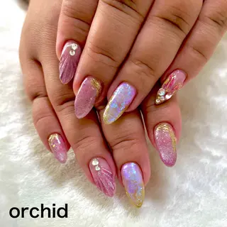 ネイル orchid ♡オーキッドのネイルデザイン