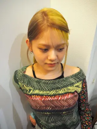 ミディアム カラー ハイトーンカラー 🌙Mina🌙のヘアスタイル