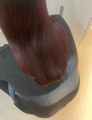 ロング mihane fit hueのヘアスタイル